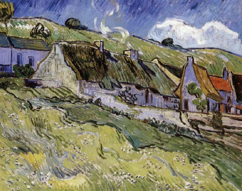 Vincent Van Gogh Old Farmhouses